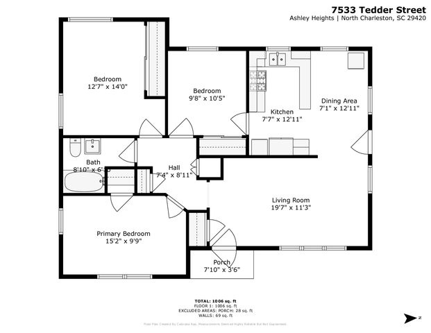 7533 Tedder Street, North Charleston, SC 29420