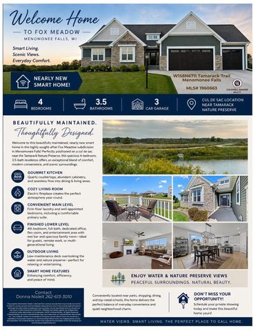 W158N6711 Tamarack TRAIL, Menomonee Falls, WI 53051