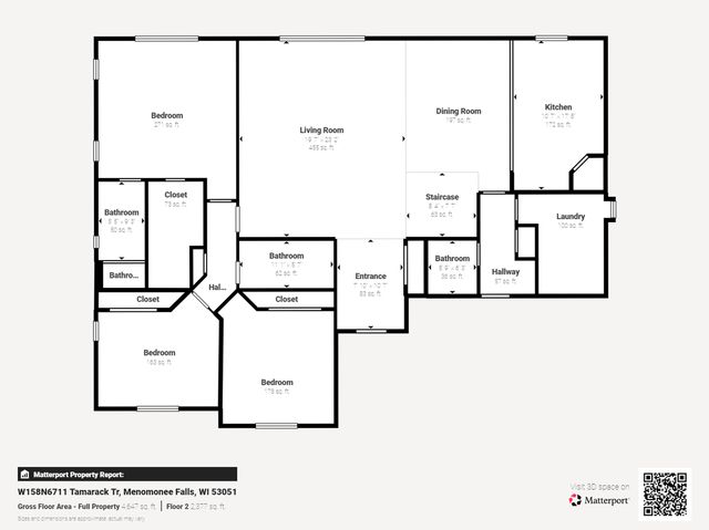 W158N6711 Tamarack TRAIL, Menomonee Falls, WI 53051