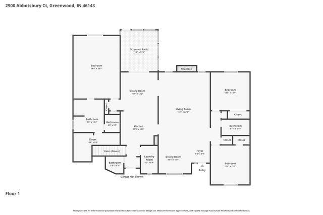 2900 Abbotsbury Court, Greenwood, IN 46143
