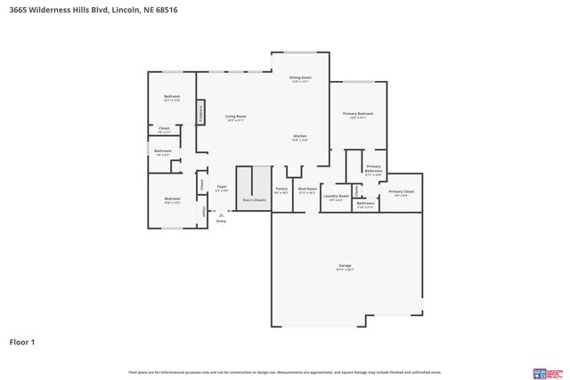 3665 Wilderness Hills Boulevard, Lincoln, NE 68516