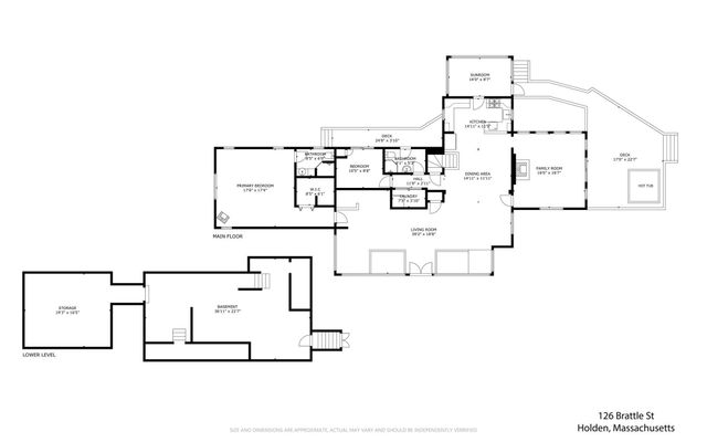 126 Brattle St, Holden, MA 01520