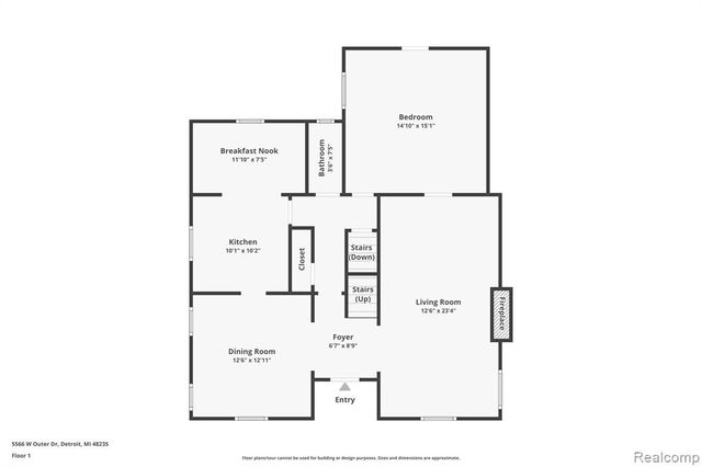5566 W Outer Drive, Detroit, MI 48235