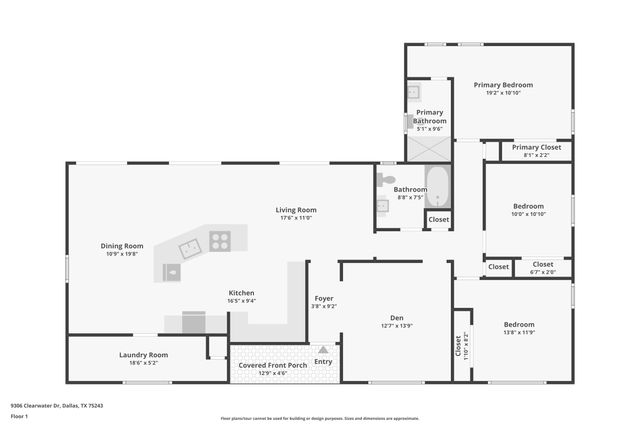 9306 Clearwater Drive, Dallas, TX 75243