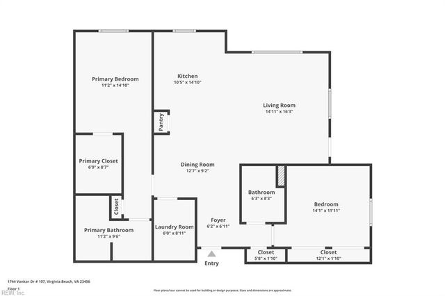 1744 Vankar Dr Ste 107, Virginia Beach, VA 23456