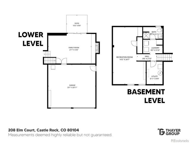 208 Elm Ct, Castle Rock, CO 80104