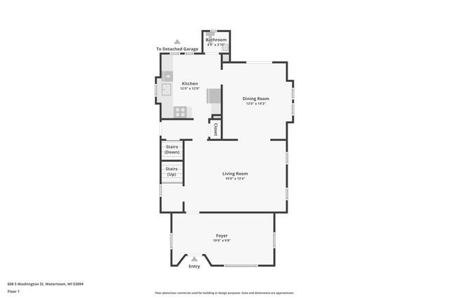 608 S Washington STREET, Watertown, WI 53094