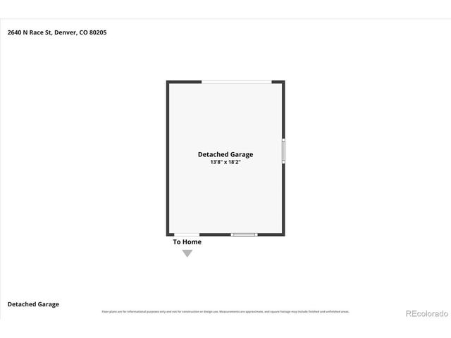 2640 N Race St, Denver, CO 80205