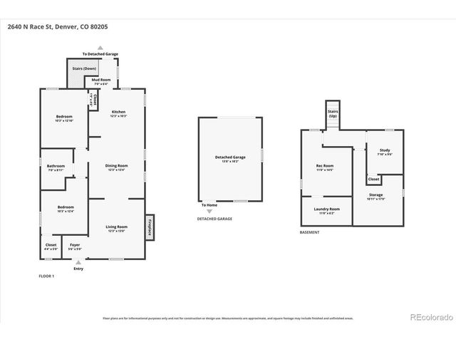 2640 N Race St, Denver, CO 80205