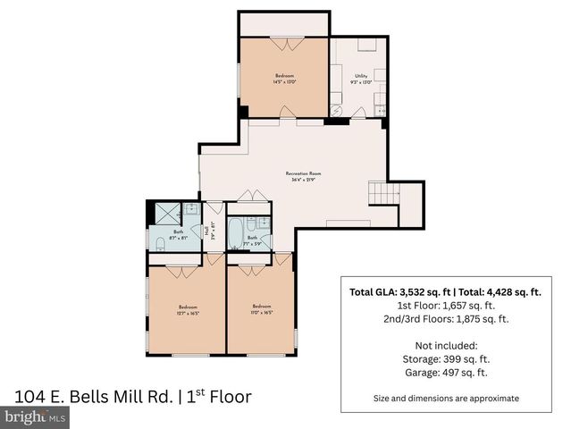 104 E BELLS MILL RD, Philadelphia, PA 19118