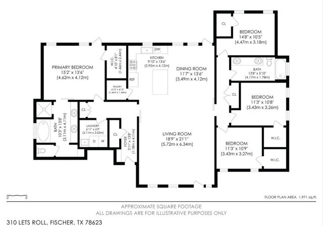 310 Lets Roll DR, Fischer, TX 78623