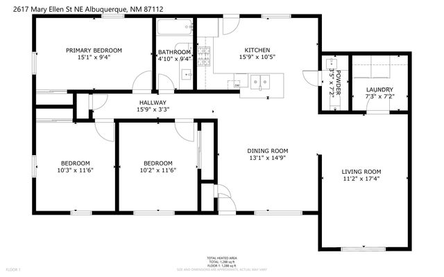 2617 Mary Ellen Street NE, Albuquerque, NM 87112