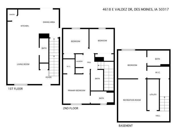 4618 E Valdez Drive, Des Moines, IA 50317