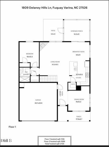 1809 Delaney Hills Lane, Fuquay Varina, NC 27526