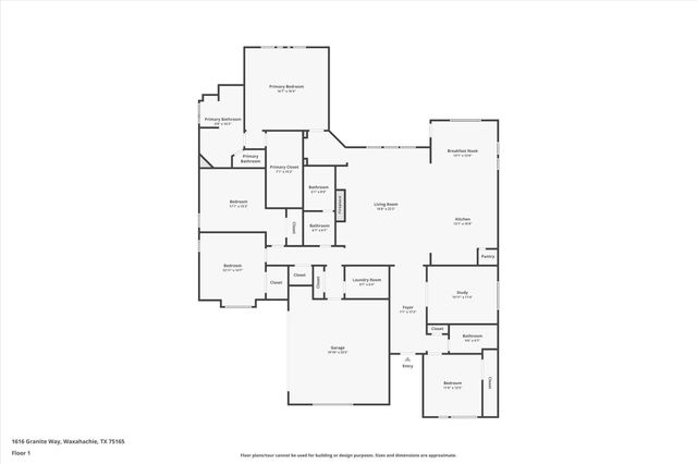 1616 Granite Way, Waxahachie, TX 75165