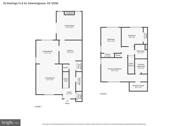 33 HASTINGS CT, Downingtown, PA 19335