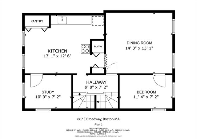 867 E. Broadway, Boston, MA 02127