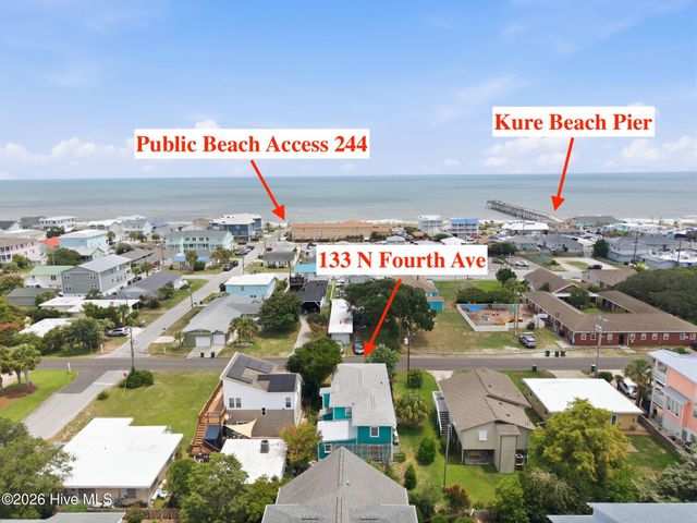 133 N Fourth Avenue, Kure Beach, NC 28449