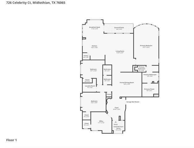 726 Celebrity Court, Midlothian, TX 76065