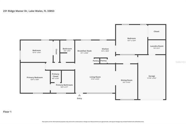 231 RIDGE MANOR DRIVE, Lake Wales, FL 33853