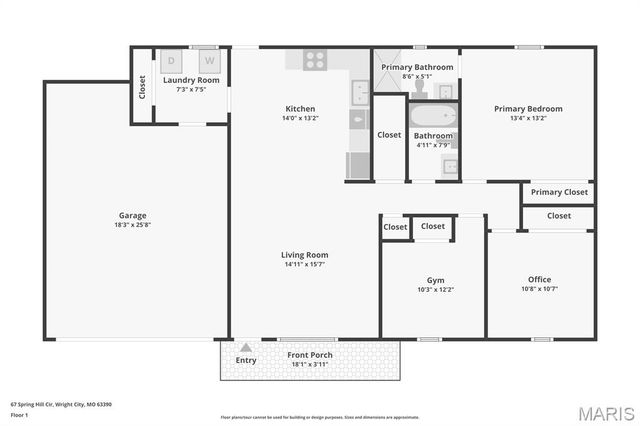 67 Spring Hill Circle, Wright City, MO 63390