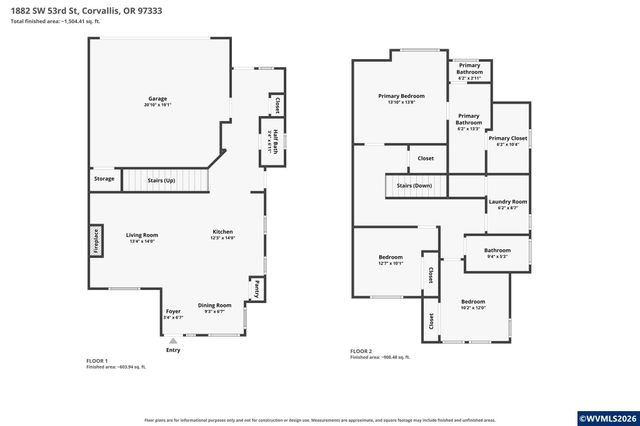 1882 SW 53rd St, Corvallis, OR 97333