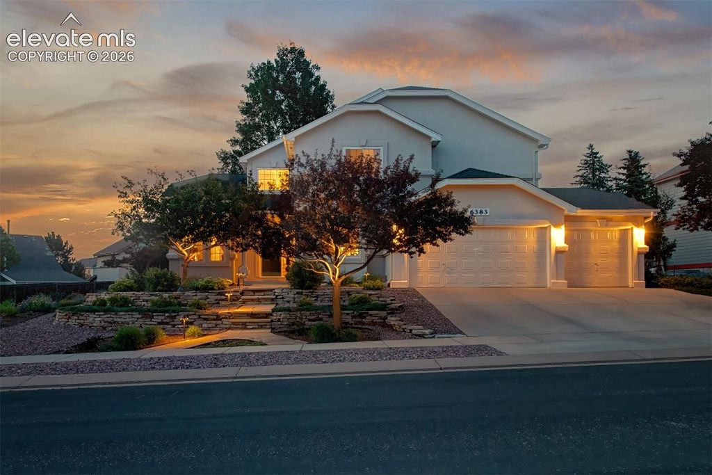 6383 Medicine Springs Drive, Colorado Springs, CO 80923 — exterior