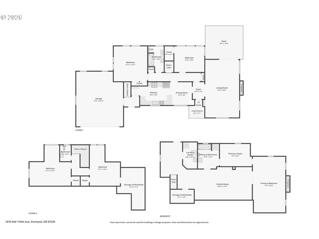 1670 Nw 119TH Ave, Portland, OR 97229