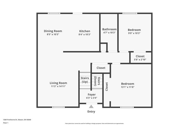 1369 Firethorne Drive, Mason, OH 45040