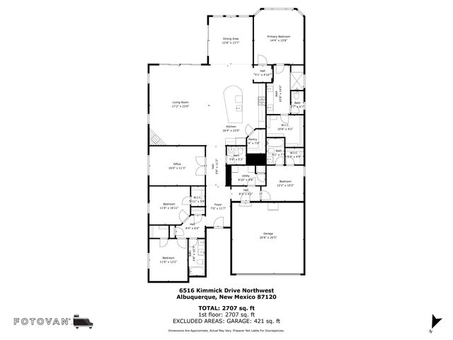 6516 Kimmick Drive NW, Albuquerque, NM 87120