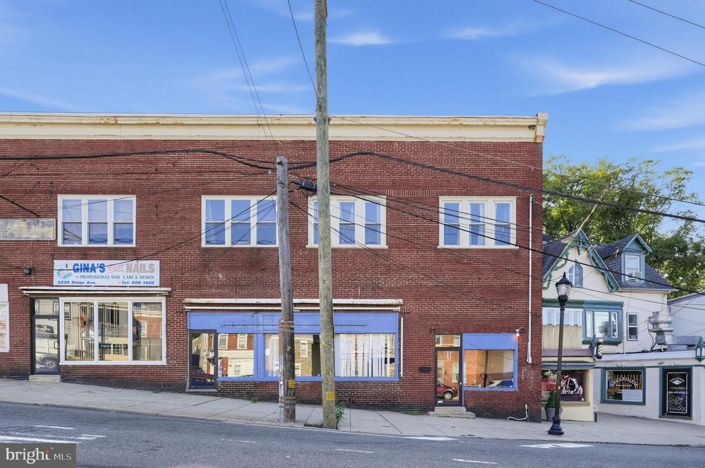 5235 RIDGE AVE, PHILADELPHIA, PA 19128 — exterior