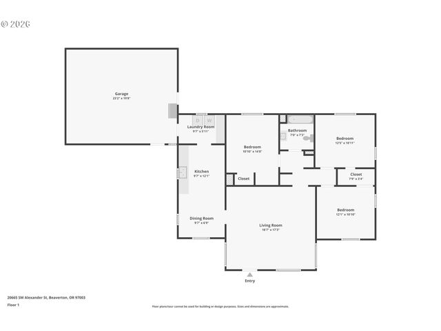 20665 Sw ALEXANDER St, Beaverton, OR 97003