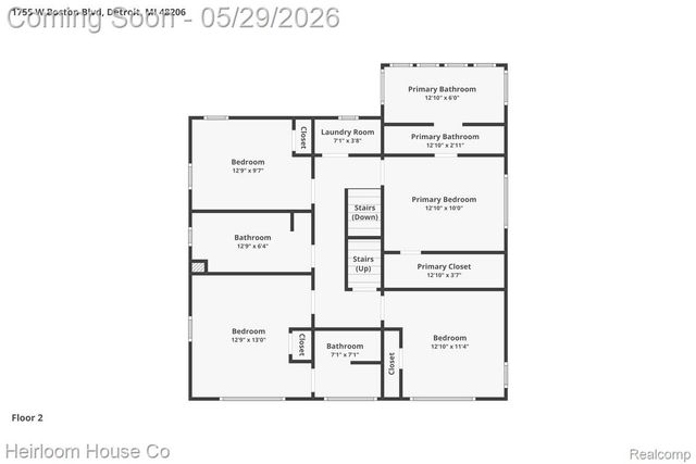 1755 W Boston Boulevard, Detroit, MI 48206