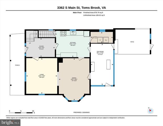 3362 S MAIN ST, Toms Brook, VA 22660