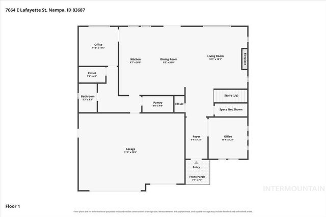 7664 E Lafayette St, Nampa, ID 83687