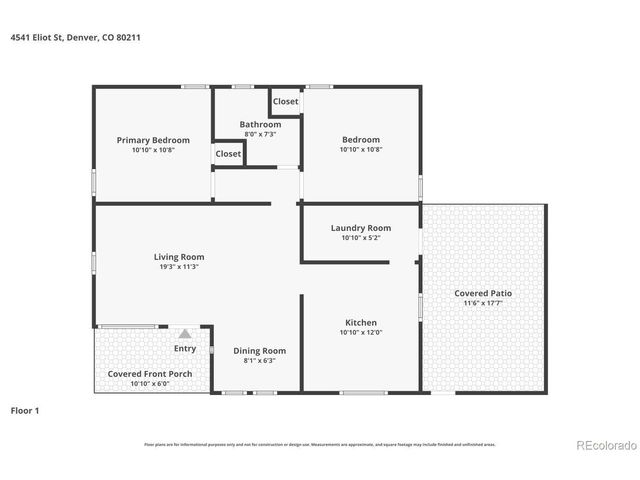 4541 Eliot St, Denver, CO 80211