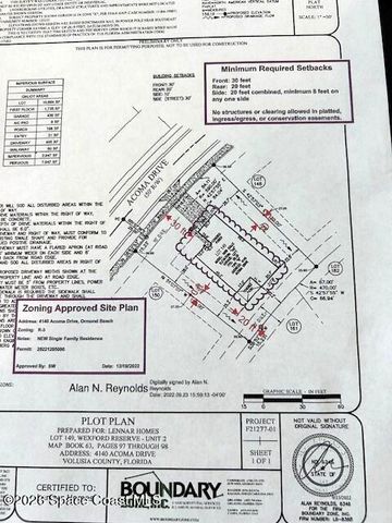 4140 Acoma Drive, Ormond Beach, FL 32174