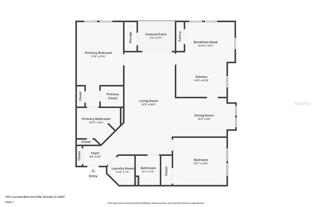 7521 LAUREATE BOULEVARD 5306, Orlando, FL 32827