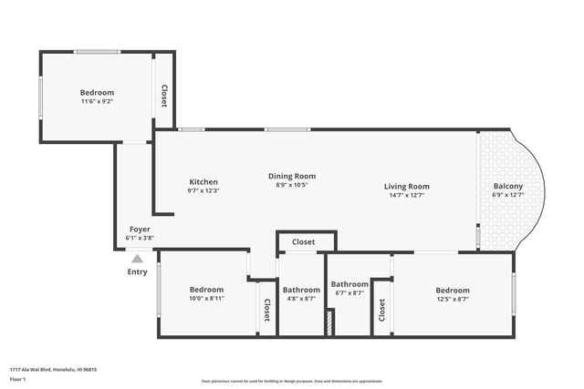 1717 Ala Wai Boulevard 1210, Honolulu, HI 96815