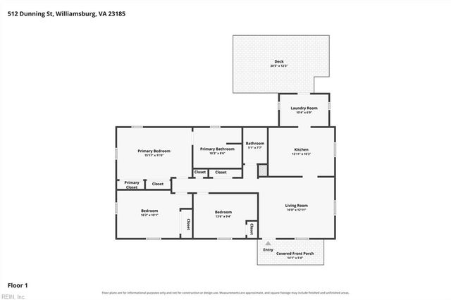 512 Dunning ST, Williamsburg, VA 23185