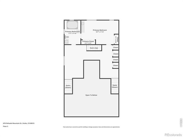 678 Palisade Mountain Drive, Drake, CO 80515