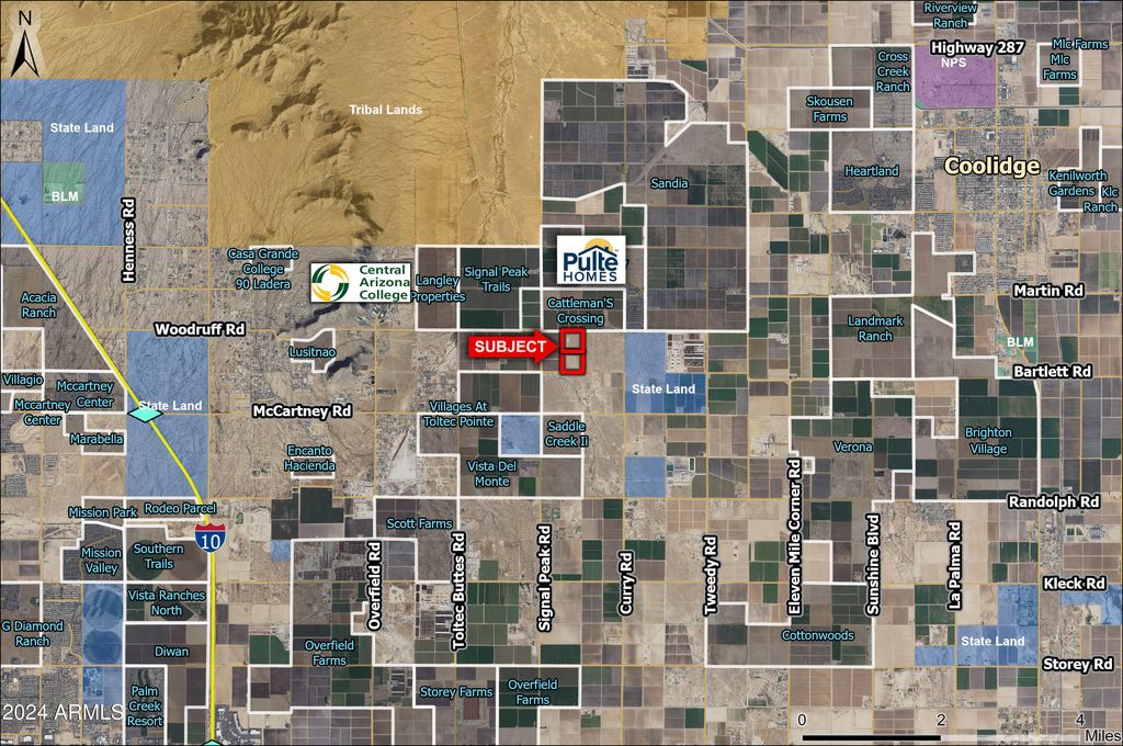 0000 W Woodruff Road -, Coolidge, AZ 85128 — exterior
