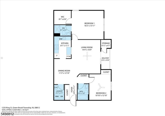 1233 King Ct, Green Brook Twp., NJ 08812