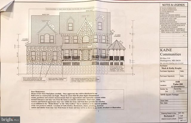 1511 LARKSPUR CT, Huntingtown, MD 20639