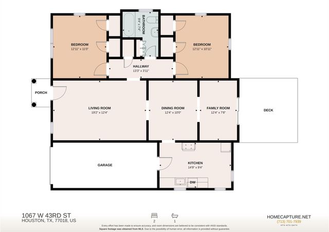1067 W 43rd Street, Houston, TX 77018