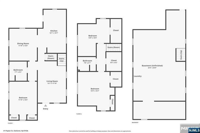 41 Poplar Street, Oakland, NJ 07436