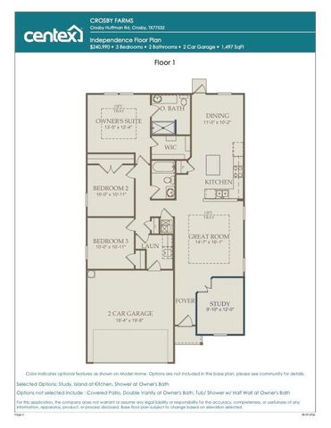 327 Smugglers Bay Lane, Crosby, TX 77532
