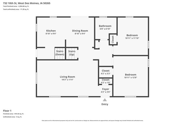 732 10th Street, West Des Moines, IA 50265