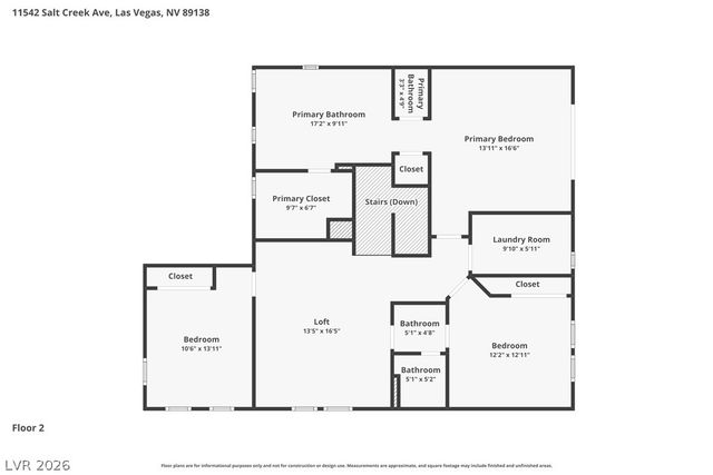 11542 Salt Creek Avenue, Las Vegas, NV 89138