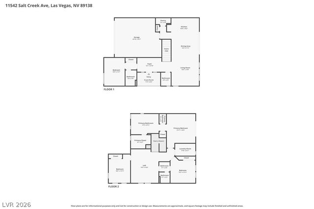11542 Salt Creek Avenue, Las Vegas, NV 89138